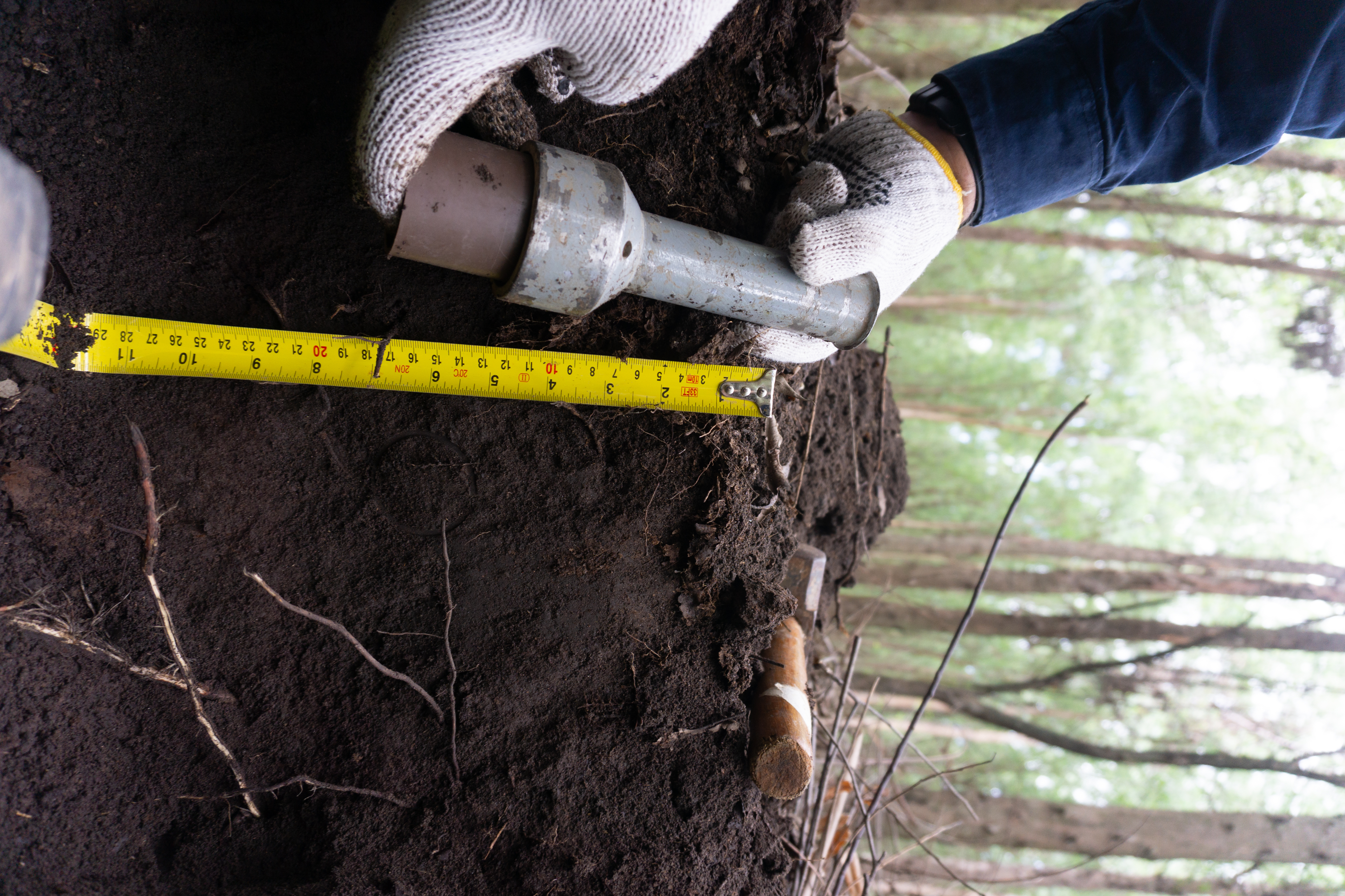 Análisis de densidad de suelo